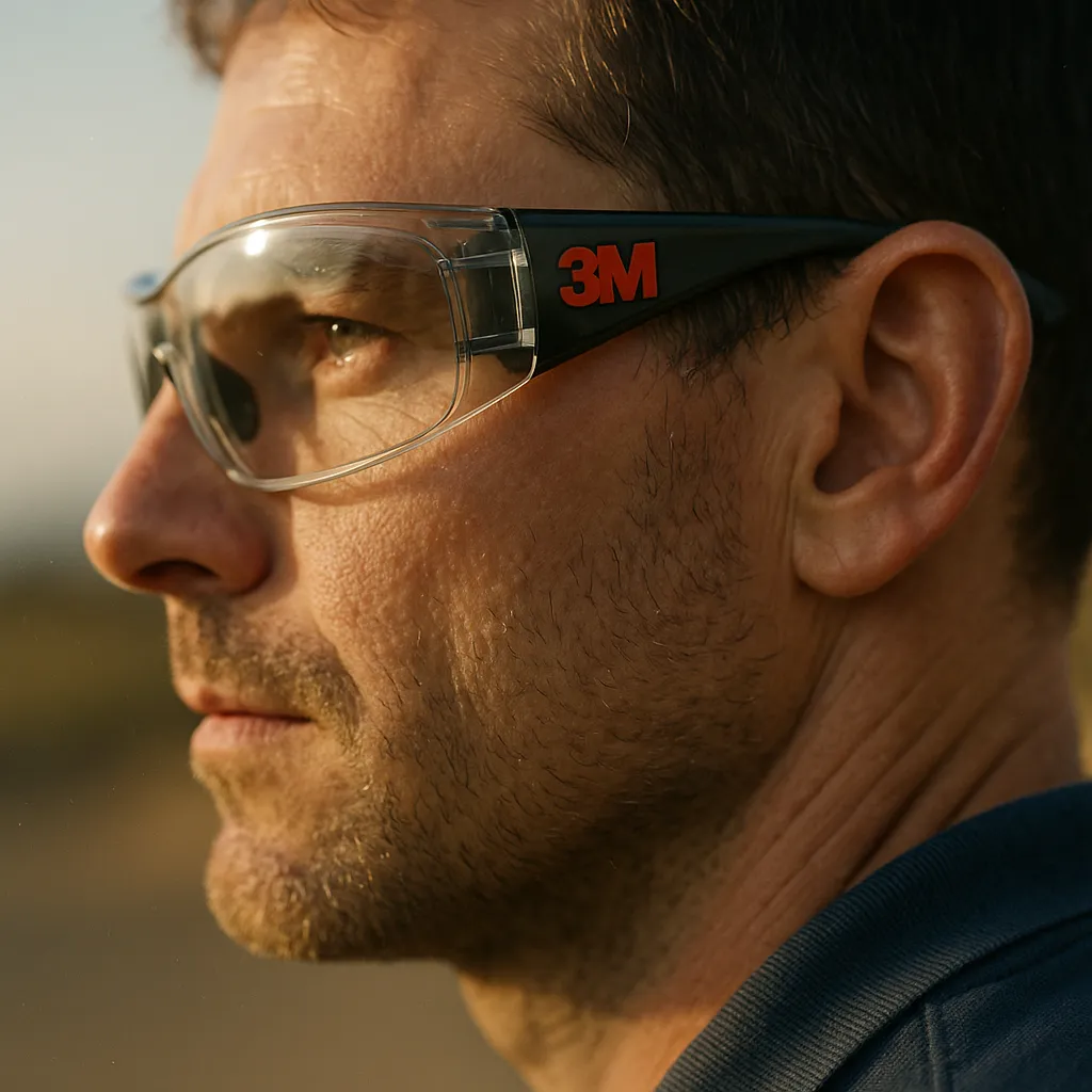3M safety protective glasses in Oman close-up