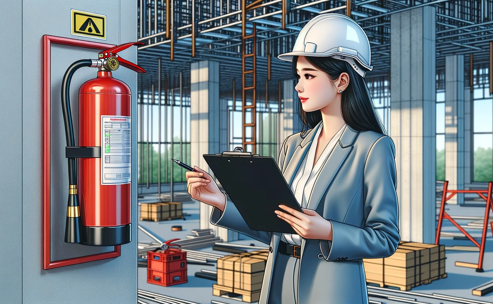 fire safety equipment oman inspection